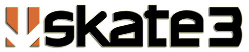 Skate 3 logo on a transparent background