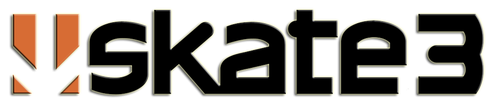Skate 3 logo on a transparent background