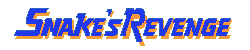 Snake's Revenge logo in full colour