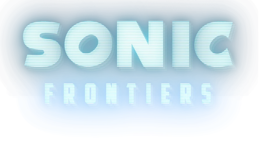Sonic Frontiers logo on a transparent background