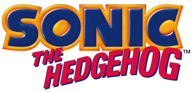 Sonic the Hedgehog logo on a transparent background