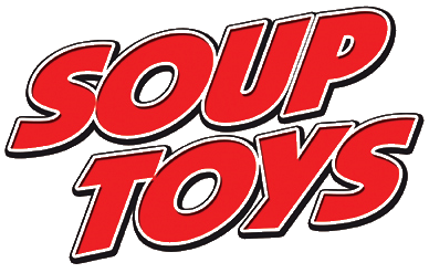 Souptoys logo on a transparent background