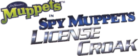 Spy Muppets: License to Croak logo on a transparent background