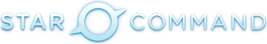 Star Command logo on a transparent background