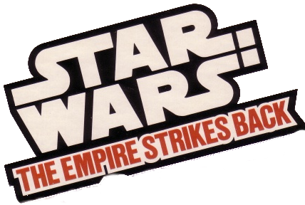 Star Wars: The Empire Strikes Back logo on a transparent background