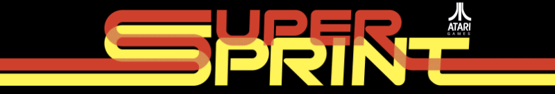 Super Sprint logo in full colour
