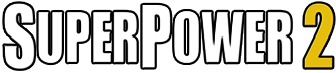 SuperPower 2 logo on a transparent background