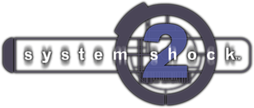 System Shock 2 logo on a transparent background
