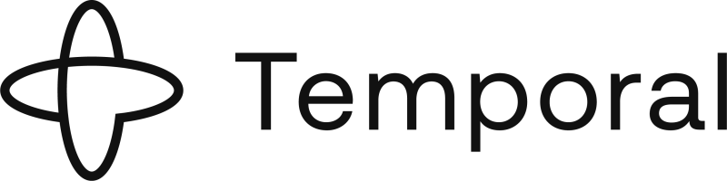 Temporal logo in black