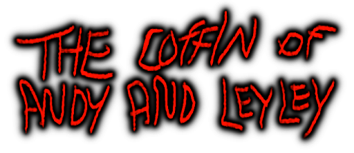 The Coffin of Andy and Leyley logo on a transparent background