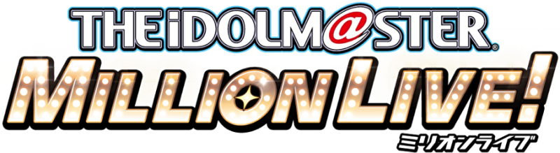 The Idolmaster Million Live! logo on a transparent background