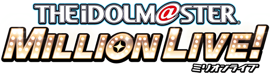 The Idolmaster Million Live! logo on a transparent background