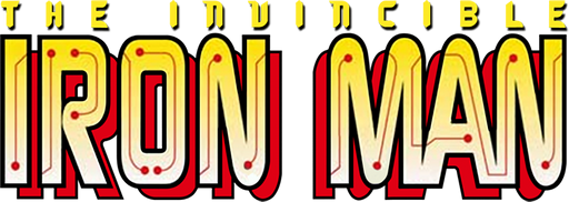 The Invincible Iron Man logo on a transparent background