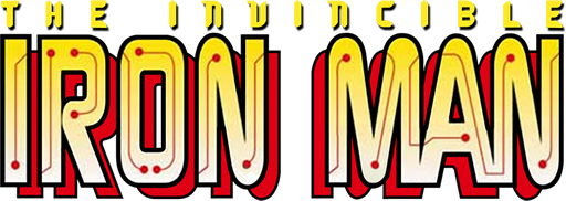 The Invincible Iron Man logo on a transparent background