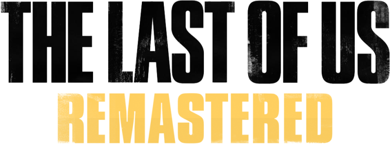 The Last of Us Remastered logo on a transparent background