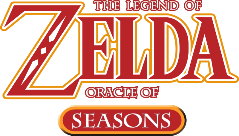 The Legend of Zelda: Oracle of Seasons logo on a transparent background