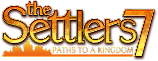 The Settlers 7: Paths to a Kingdom logo on a transparent background