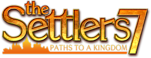 The Settlers 7: Paths to a Kingdom logo on a transparent background
