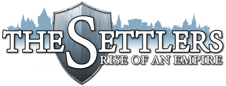 The Settlers: Rise of an Empire logo on a transparent background
