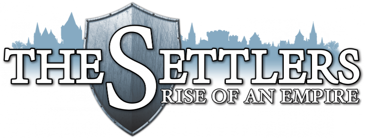The Settlers: Rise of an Empire logo on a transparent background
