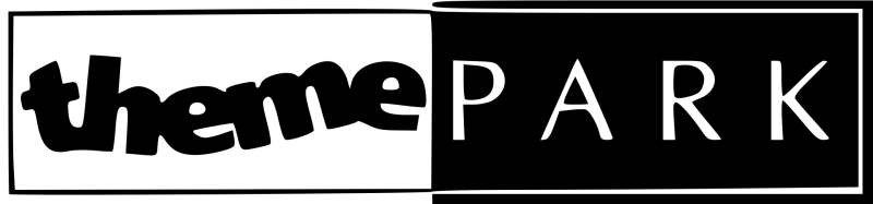 Theme Park logo on a transparent background