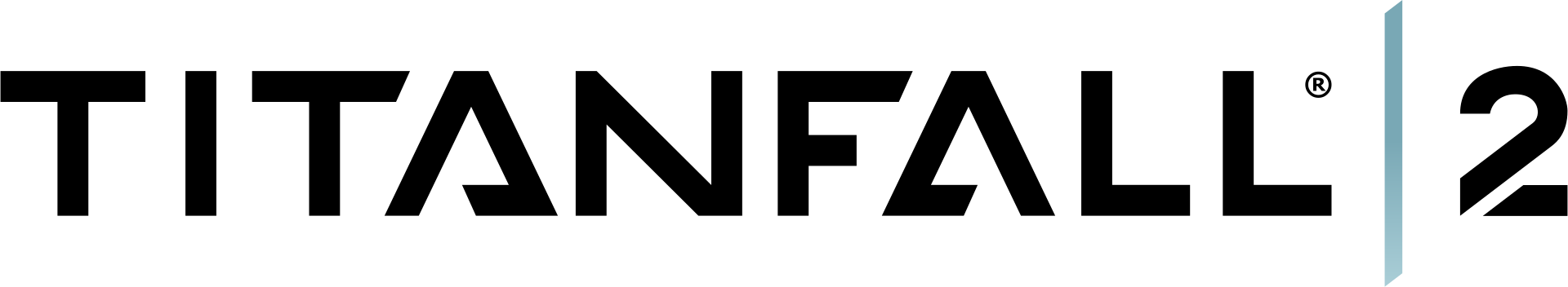 Titanfall 2 logo on a transparent background