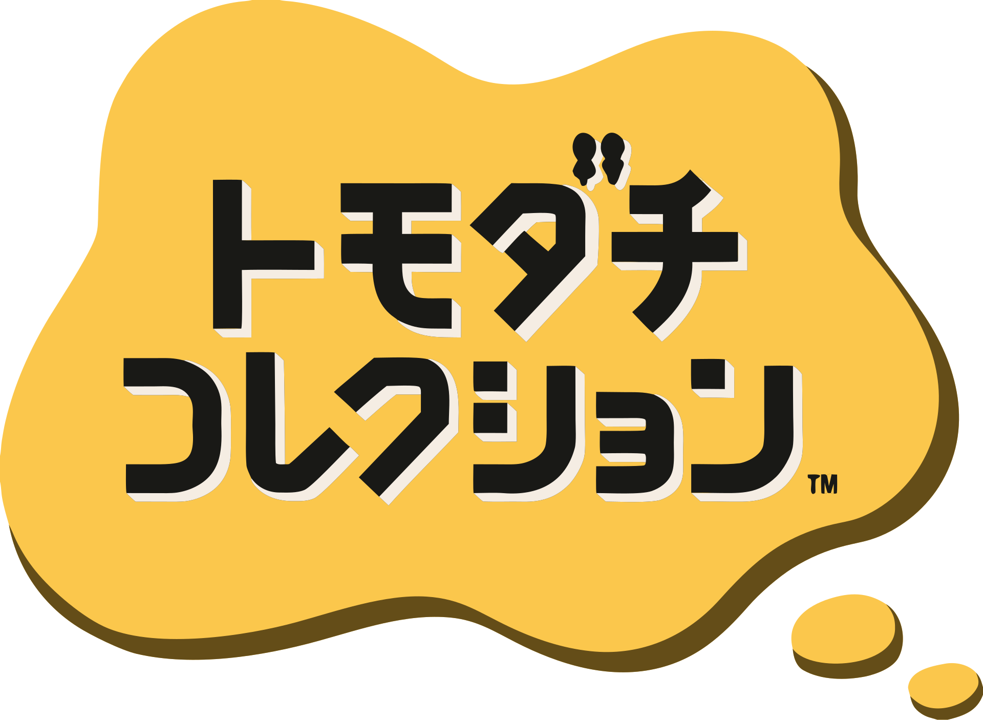 Tomodachi Collection logo on a transparent background