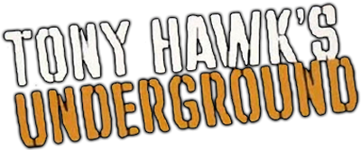 Tony Hawk's Underground logo on a transparent background