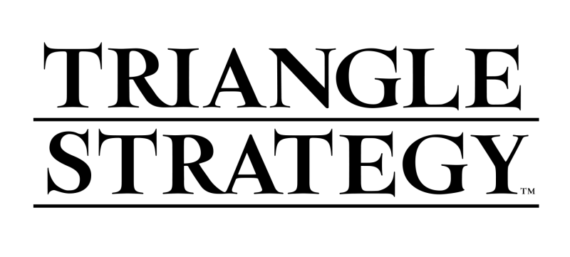 Triangle Strategy logo on a transparent background