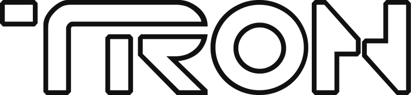 Tron logo in black