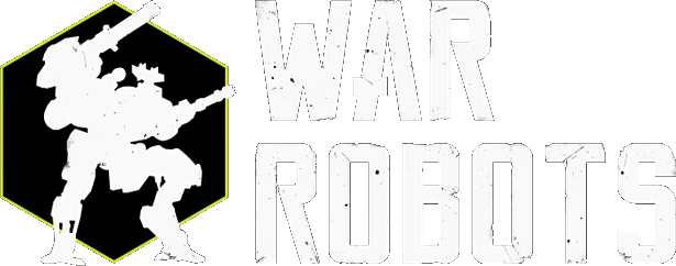 War Robots logo on a transparent background