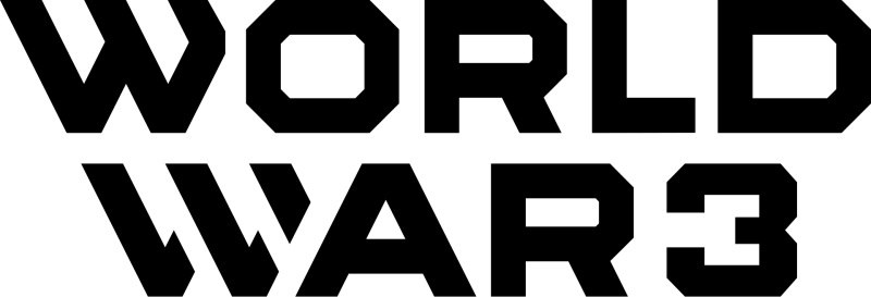 World War 3 logo on a transparent background