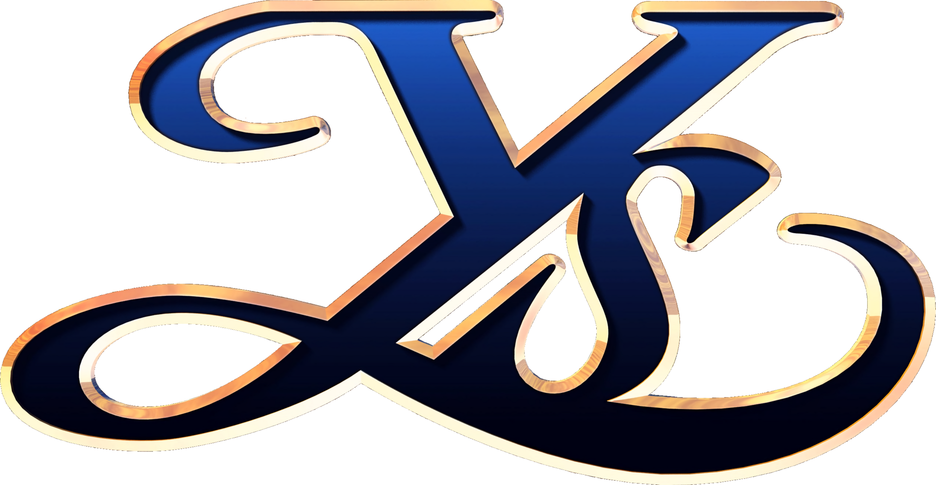 Ys VIII: Lacrimosa of Dana logo on a transparent background