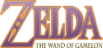 Zelda: The Wand of Gamelon logo on a transparent background