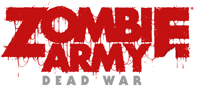 Zombie Army 4: Dead War logo on a transparent background